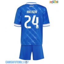 Camisa de time de futebol Real Madrid Dean Huijsen #24 Replicas 3º Equipamento Infantil 2025-26 Manga Curta (+ Calças curtas)